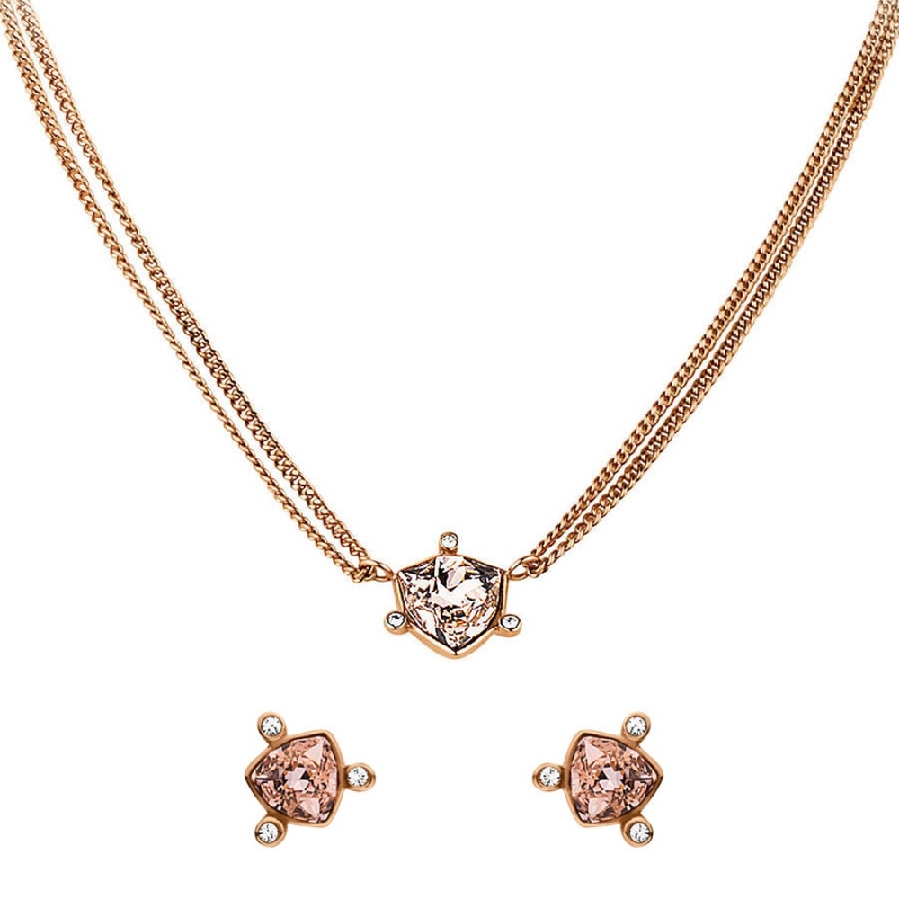 Dyrberg/Kern Estelia & Pavilia rose gold set